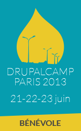 Badge bénévole vertical